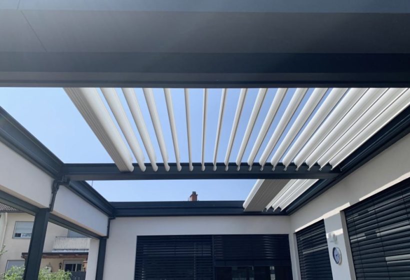 Lamellendach Referenz 24