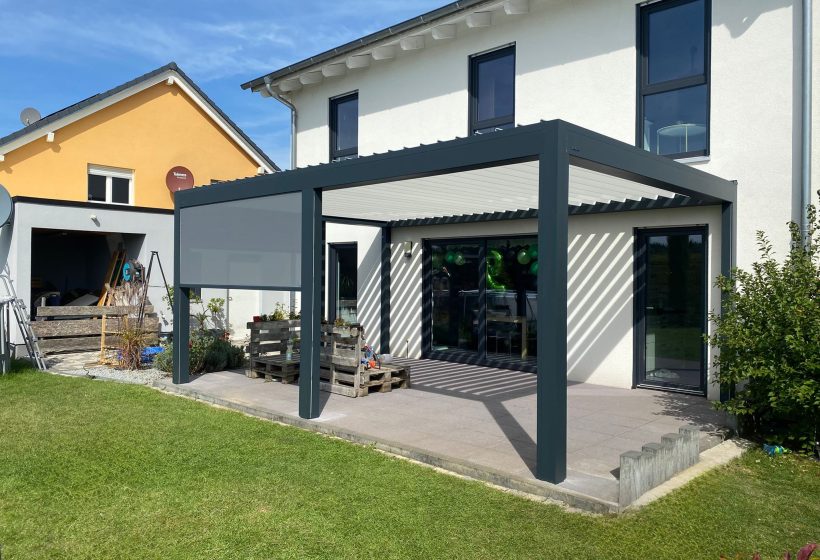 Lamellendach Referenz 28